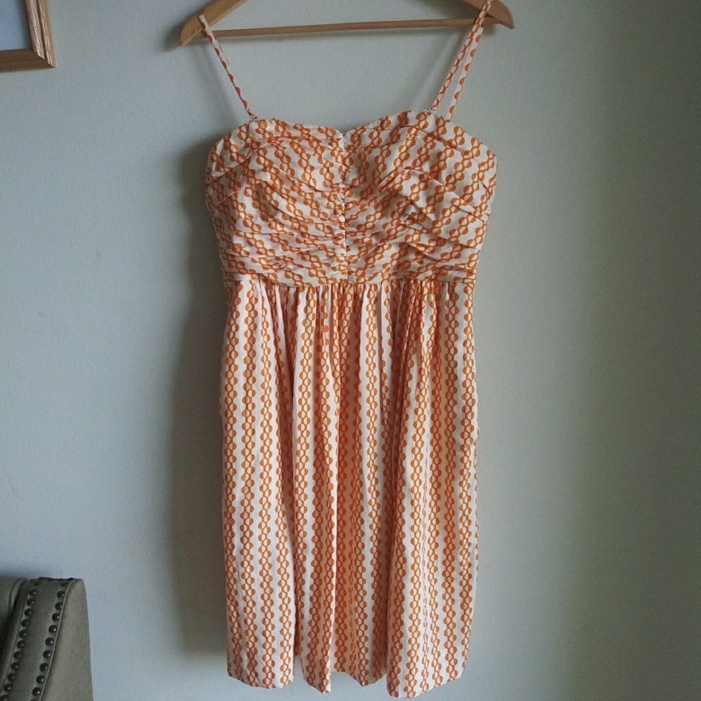 Anthropologie Vanessa Virginia antumbra print silk